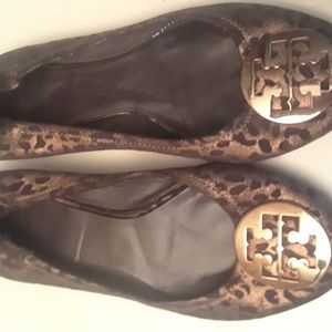 Tory Burch Leopard Flats